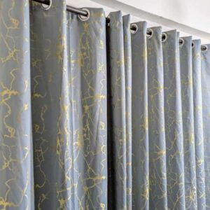 Texture Velvet Curtains 4 by 9 Feet